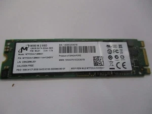 Micron M550 M.2 SSD 128GB SATA 6Gb/s SED MTFDDAV128MAY - Afbeelding 1 van 2