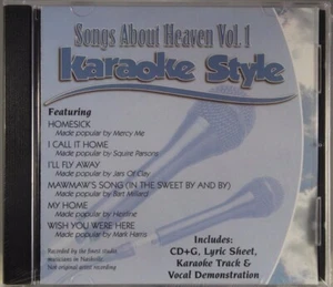 Songs About Heaven Volume 1 Christian Karaoke Style NEW CD+G Daywind 6 Songs - Picture 1 of 2