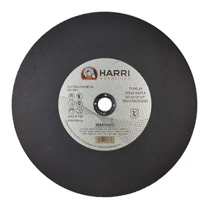 Cutting Disc, Steel Cut-off Wheel for Chop Saw - 14" - Arbor Hole: 1" - T41 - Picture 1 of 11