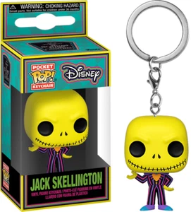 Llavero Funko Pocket POP Disney Pesadilla Jack Skellington Blacklight - Imagen 1 de 1