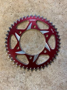 2011-2025 suzuki gsxr 600/750 used red vortex rear sprocket 45t 520 - Picture 1 of 1