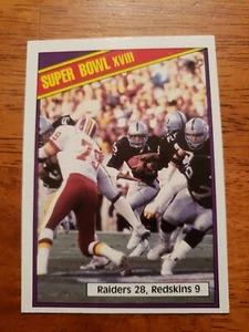 1984 Topps #9 Super Bowl XVIII SB Marcus Allen NMMT - Picture 1 of 2