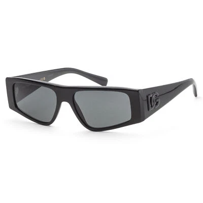 Dolce & Gabbana Men's 55mm Black Sunglasses DG4453-501-87-55 - Image 1 of 2