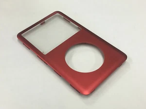 iPod Classic 6. 6.5 7. Gen Rot Frontblende Abdeckplatte Abdeckung Gehäuse Neu - Bild 1 von 4