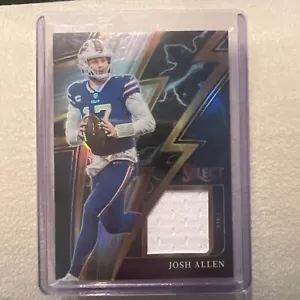 2022 SELECT JOSH ALLEN SPARKS PRIZM PATCH CARD #SP-1  #/99 🔥 - Picture 1 of 2