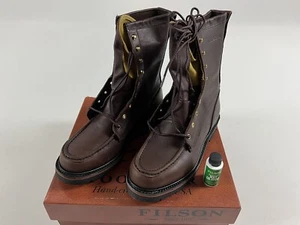 FILSON UPLANDER BOOTS BROWN 9EE NWB US MADE 50115 - Picture 1 of 24