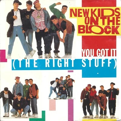 Record 45 RPM New Kids on the Block – You Got En (The Right Stuff) - Image 1 of 2