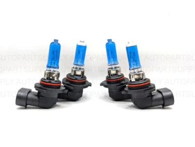 Bombillas de faros blancas brillantes de haz alto y bajo para Chevrolet Colorado 2004-2006 x4 Foto 1 de 3