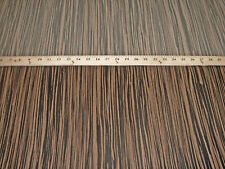 Macassar Ebony Composite wood veneer 24" x 96" raw no backer 1/42" thickness EFW