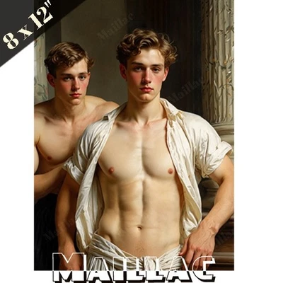 Junge Männer im Vintage Internat - Gay Romance Art - Classic Style - 2563 - Bild 1 von 2