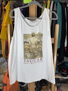 Vintage Tank top Gay Culture 80’s 90’s San Francisco Jaguar - Picture 1 of 8