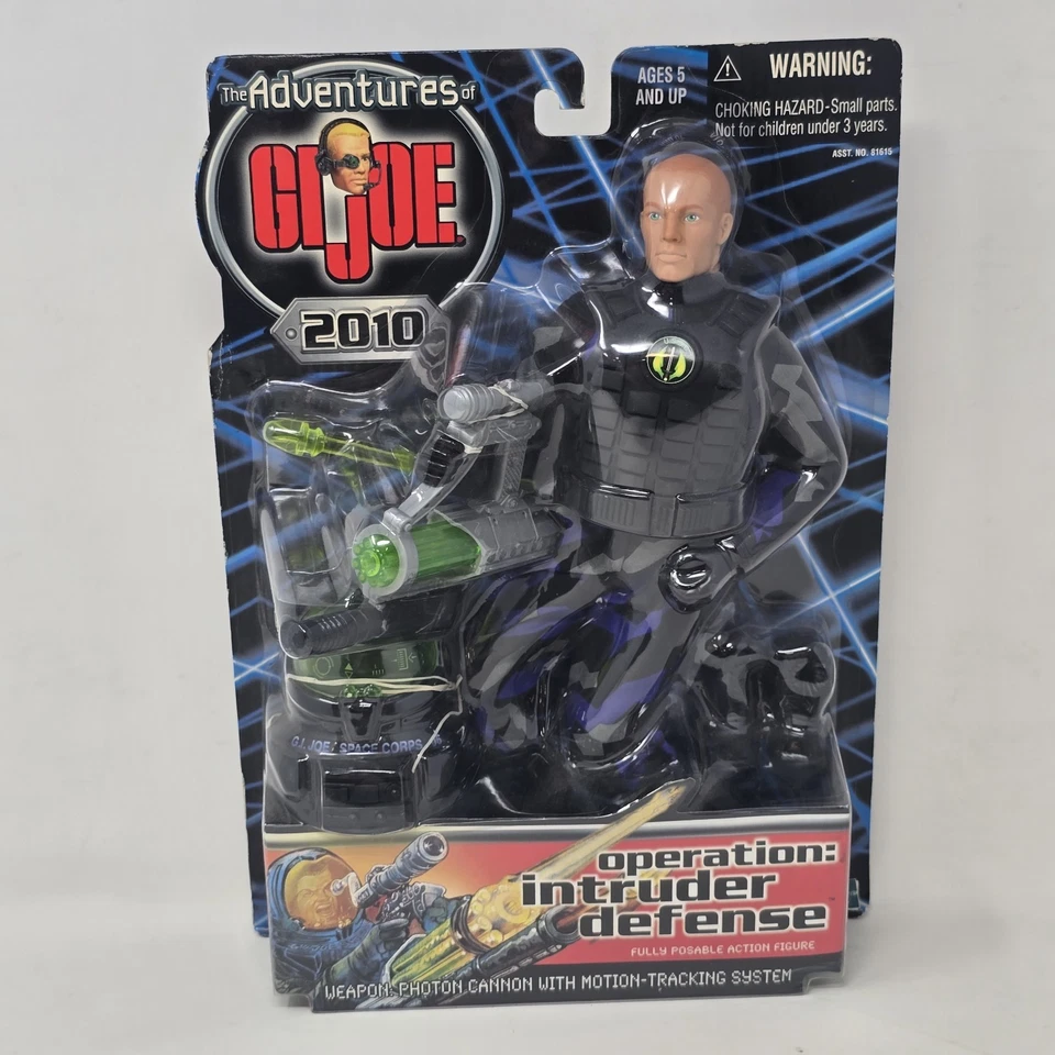 The Adventures Of G.I. Boneco de ação Joe Operation Intruder Defense Hasbro 2000 - Imagem 1 de 4