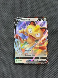 POKEMON MEOWTH V HOLO RARE, PROMO, SWSH004 - Bild 1 von 2