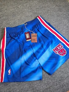 Pantalones Cortos Mitchell & Ness New Jersey Nets 1990 Hardwood Classics Swingman XL NUEVOS CON ETIQUETAS - Imagen 1 de 12