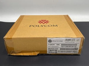 new Polycom 2215-23327-001 HDX Series Microphone Mic Array Micpod New 7.6m Cable - Picture 1 of 4