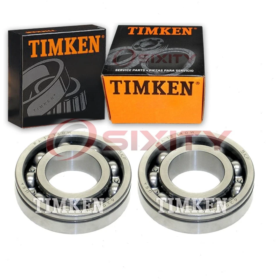 2 rodamientos de eje de entrada de transmisión Timken para BMW 2800CS mk 1968-1971 Foto 1 de 4