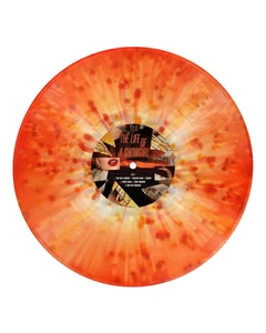 Taylor Swift THE LIFE OF A SHOWGIRL: LIT MY SKY UP ORANGE METALLIC VINYL Presale - Bild 1 von 3