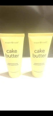 NUEVO Tarte Sugar Rush Cake Butter Mantequilla corporal batida x 2 Tamaño de viaje = 1.41 oz  Foto 1 de 4