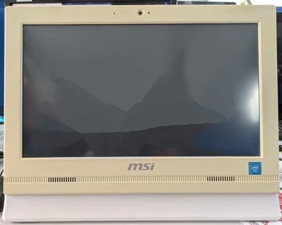 MSI Aio AP1622 INTEL RAM 4GB SSD WIFI LAN- bianco giallo - Immagine 1 di 2