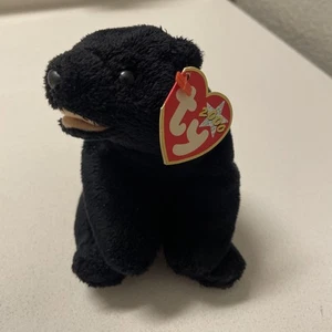 TY Beanie Baby - CINDERS the Bear - Picture 1 of 6