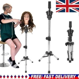 Salon Hair Training Head Hairdressing Styling Mannequin Tripod Doll Tripod Stand - Picture 1 of 12