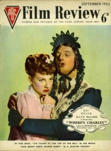 Foto de portada de la revista Ray Bolger Allyn McLerie dónde está Charley 1952 - Imagen 1 de 2