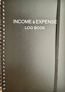 Income & Expense Log Book - A5 Income and Expense Ledger Book for Sm. Business - Imagen 1 de 6