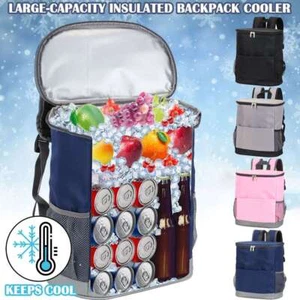 Backpack Cooler Leakproof Insulated Waterproof Backpack Cooler Bag, Lightweight - Picture 1 of 16