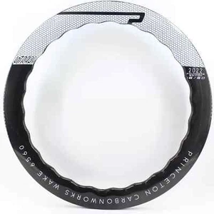700C 65mm Wave Road Bike Carbon Rims Clincher Tubeless 25mm Width Disc Brake - Picture 1 of 21