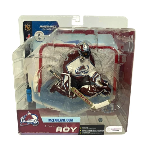 Mcfarlane NHL Patrick Roy Colorado Avalanche Variant Goalie Series 6 Figure Cover