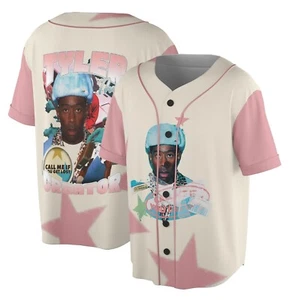 Maglia da baseball vintage Tyler, the Creator, vintage Tyler, the Creator Hip Hop - Foto 1 di 3