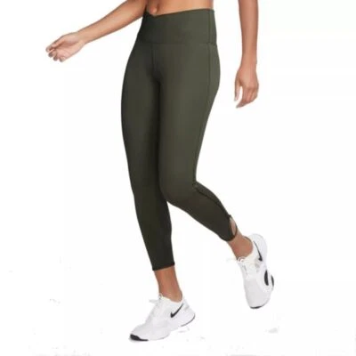 NIKE WOMEN'S YOGA TRAINING LEGGINGS SIZE MEDIUM DJ0801 325 - Image 1 of 3