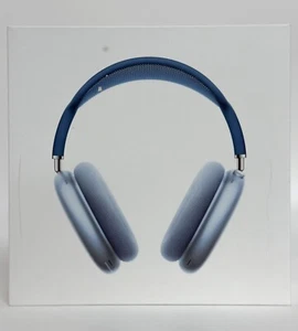 Apple - AirPods Max (Lightning) - Bleu ciel MGYL3AM/A avec étui - Photo 1 sur 6