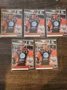 2009 Press Pass Green #7 Jeff Burton Complete set 1- 5