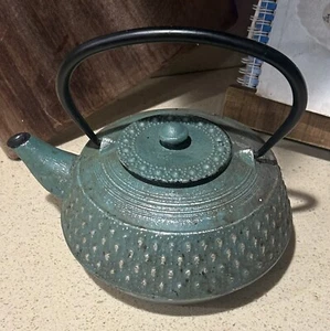 Antique Japanese Cast Iron Tetsubin Teapot Tea Pot - Picture 1 of 3