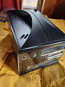 Falcon Northwest FragBox PC Gaming Case Black Aluminum MicroATX SilverStone 700W - Picture 1 of 19