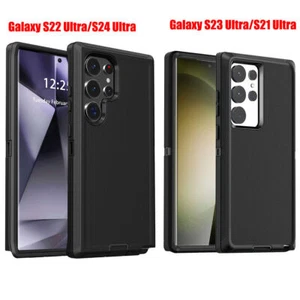 For Samsung Galaxy Note S23 S22 S21 S10+ S9 Note 20 Shockproof Hard Case Cover - Picture 1 of 54