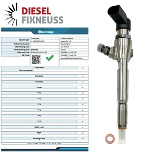 Siemens H8201100113 166006212R Injecteur Renault Nissan Dacia Mercedes 1,5dCi - Bild 1 von 10