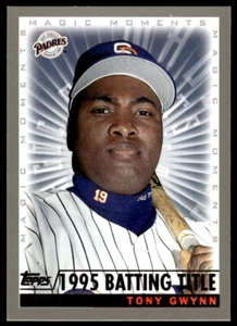 2000 TOPPS MAGIC MOMENTS Tony Gwynn - Picture 1 of 2