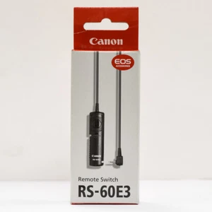 Canon RS-60E3 Remote Switch Cabled Shutter Release Controller - New UK Stock - Picture 1 of 3