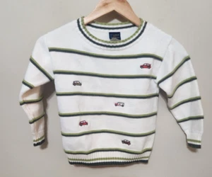 Surfer Station Wagon Sweater Car T. F. Laurence Child Size 6 - Picture 1 of 6
