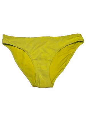 NWT American Eagle Aerie Neon Green Floral Bikini Swim Bottoms Women's Medium - Imagem 1 de 4