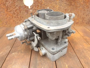 Genuine Weber Twin Choke Carburettor Carb 32ADF4, Classic Fiat 123? Garage Find - Picture 1 of 11