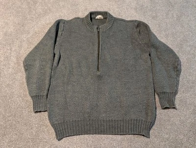 Swiss Army Sweater Mens 52 (XL) Vintage Wool Blend M74 Military Sweatshirt  - Image 1 of 4