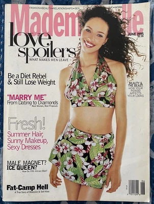 Vintage Mademoiselle Magazine, June 1995, 90s Fashion, Style, And Beauty. Summer Foto 1 de 4