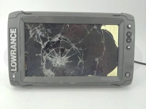 LOWRANCE ELITE 9 TI2 MULTIFUNCTIONAL BOAT SONAR RADAR FISHFINDER MONITOR SCREEN - Picture 1 of 7