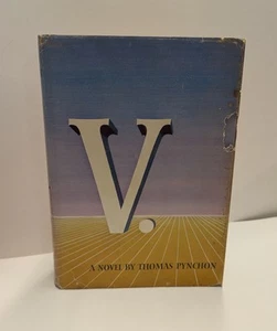 V. Thomas Pynchon 1963 First Edition HC/DJ free S/H - Picture 1 of 15