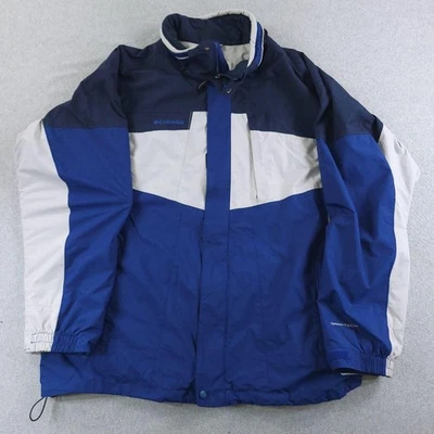 Columbia Bugaboo Jacket Mens 2XL Omni-Tech Interchange Waterproof Fleece Liner - Image 1 of 4
