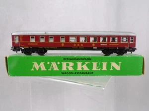 Boxed Marklin DSG Dining Car Speisewagen 4024 HO gauge 1A18 - Picture 1 of 5