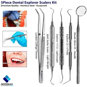 High-Quality Dental Tools Range - Scalers, Explorers & Probes for Oral Hygiene - Picture 1 of 35